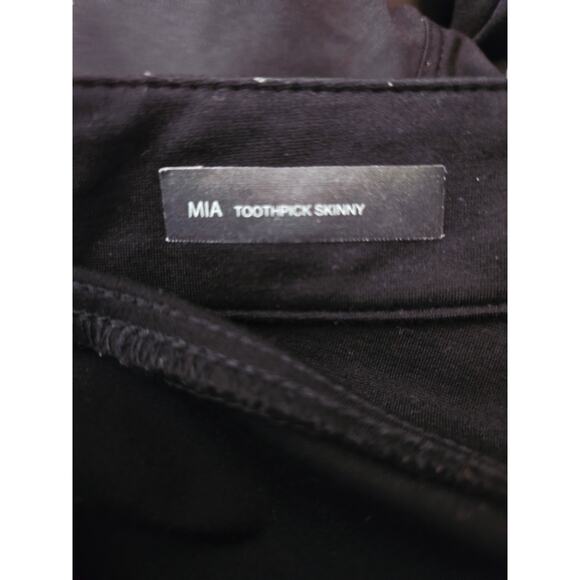 KUT From The Kloth Mia Toothpick Skinny Black Women's Jeans 8 - Picture 3 of 5